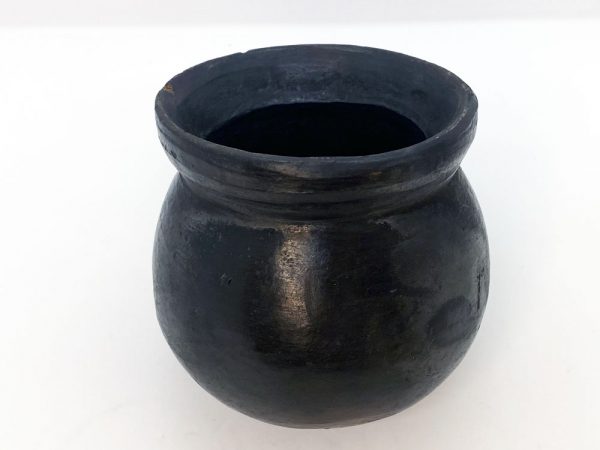 Black Clay Pot